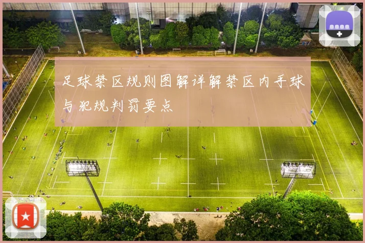 足球禁区规则图解详解禁区内手球与犯规判罚要点